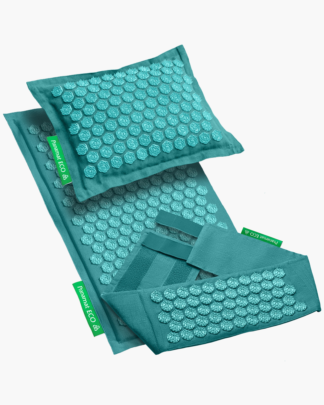 Pranamat + PranaPillow + PranaBelt (Azur)