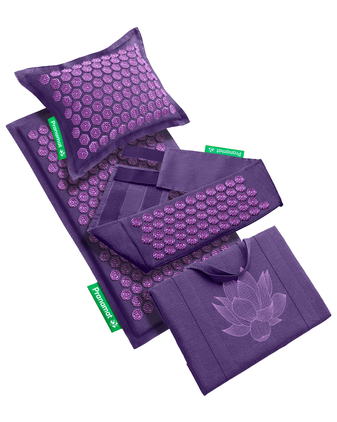 Pranamat + PranaPillow + Big Bag + PranaBelt (Violet)