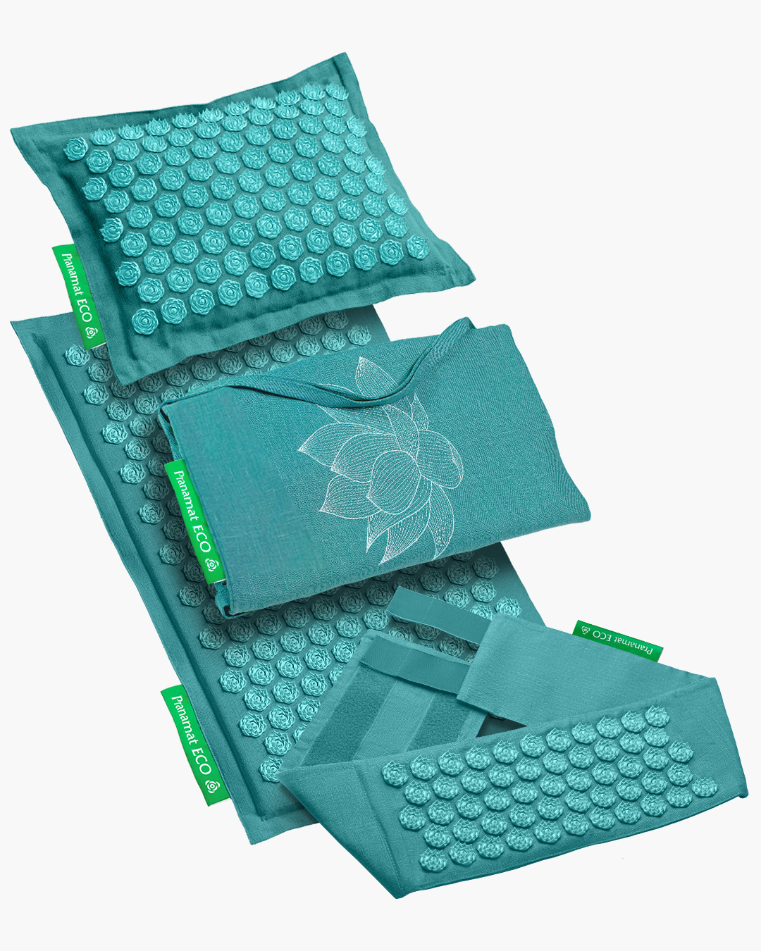 Pranamat + PranaPillow + Big Bag + PranaBelt (Turquoise)