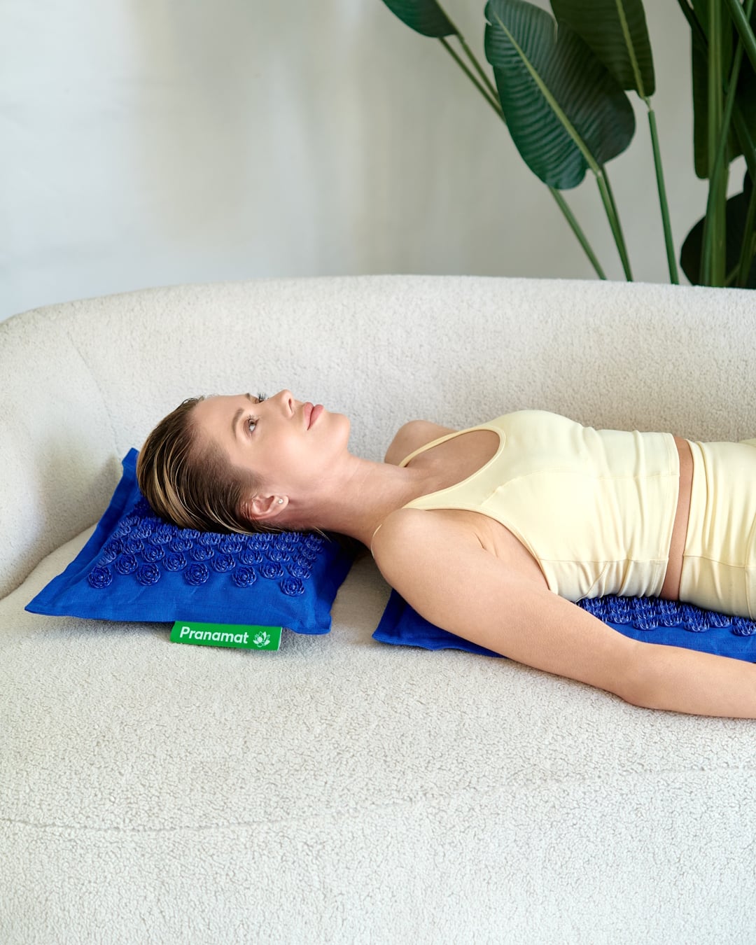 Pranamat + PranaPillow + Mini (Monaco Blue)