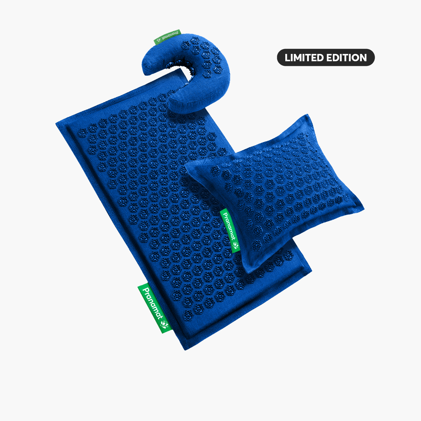 Pranamat + PranaPillow + PranaMoon (Monaco Blue)