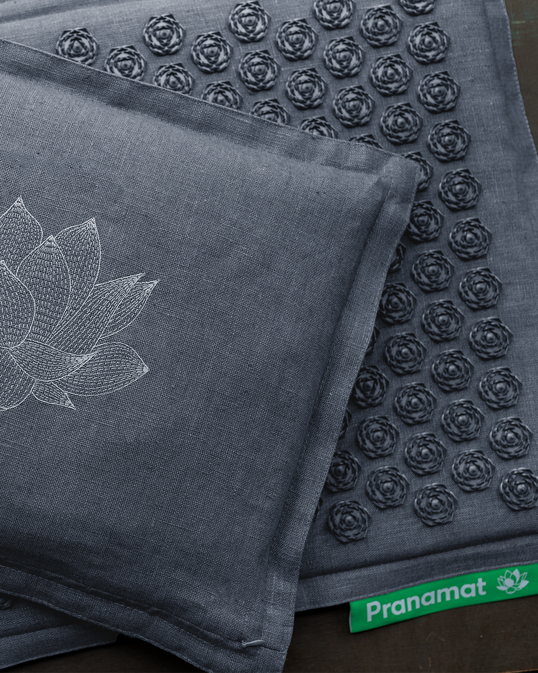 Pranamat + PranaPillow (Graphite Grey)