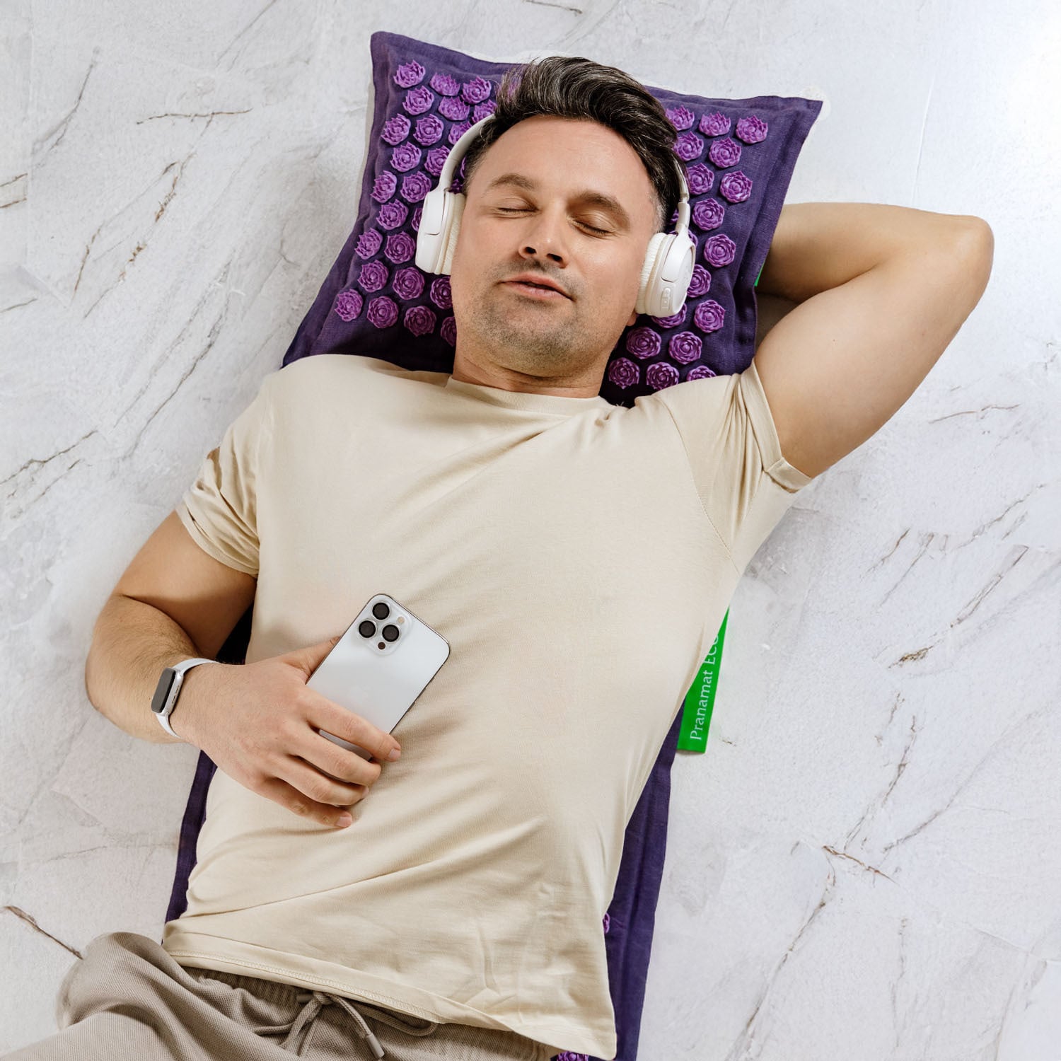 Pranamat + PranaPillow + Mini + BigBag (Lavender)