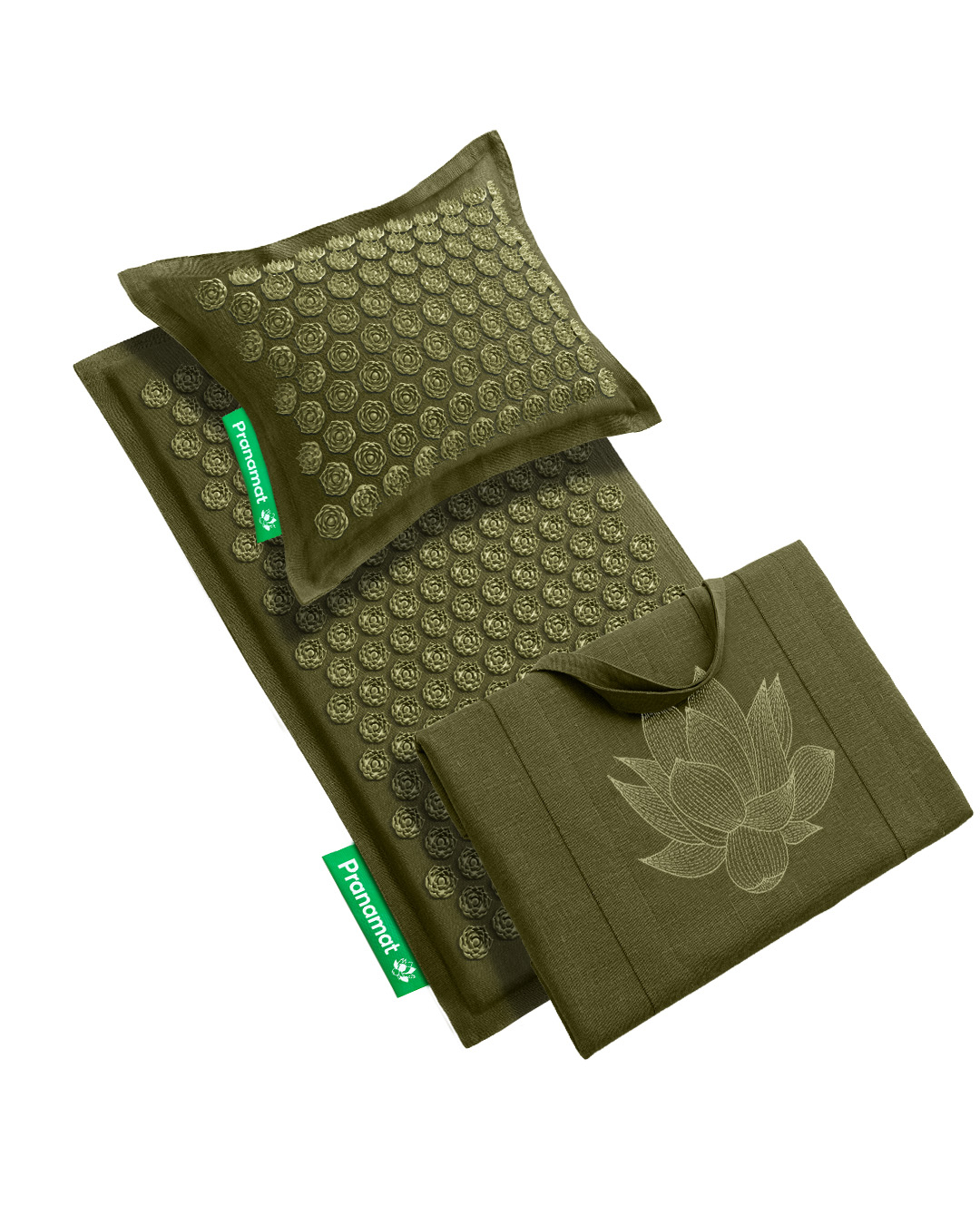 Pranamat + PranaPillow + BigBag (Olive)