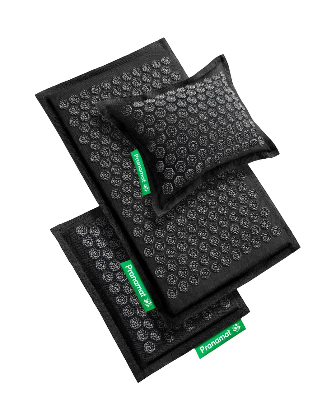 Pranamat Set (Mat + Pillow + Mini) Obsidian