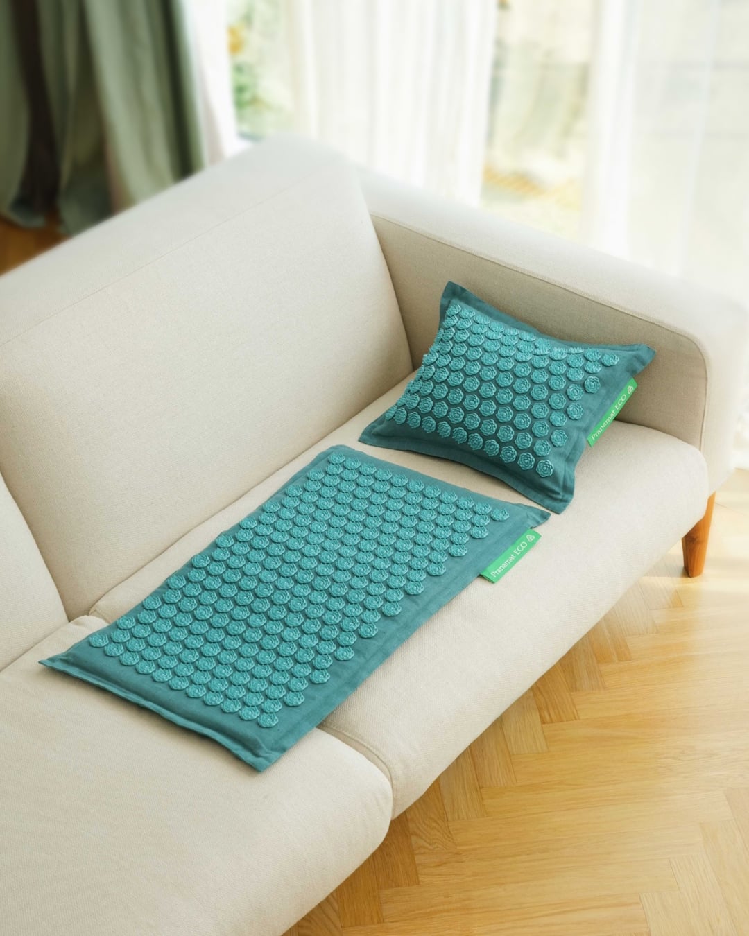 Pranamat Set (Mat + Pillow)  Azur