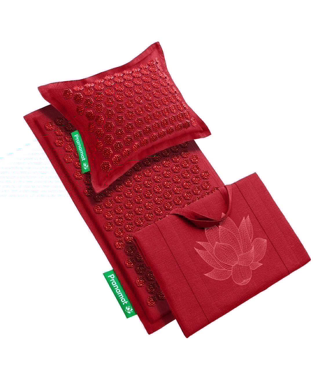 Pranamat + PranaPillow + BigBag (Burgundy)