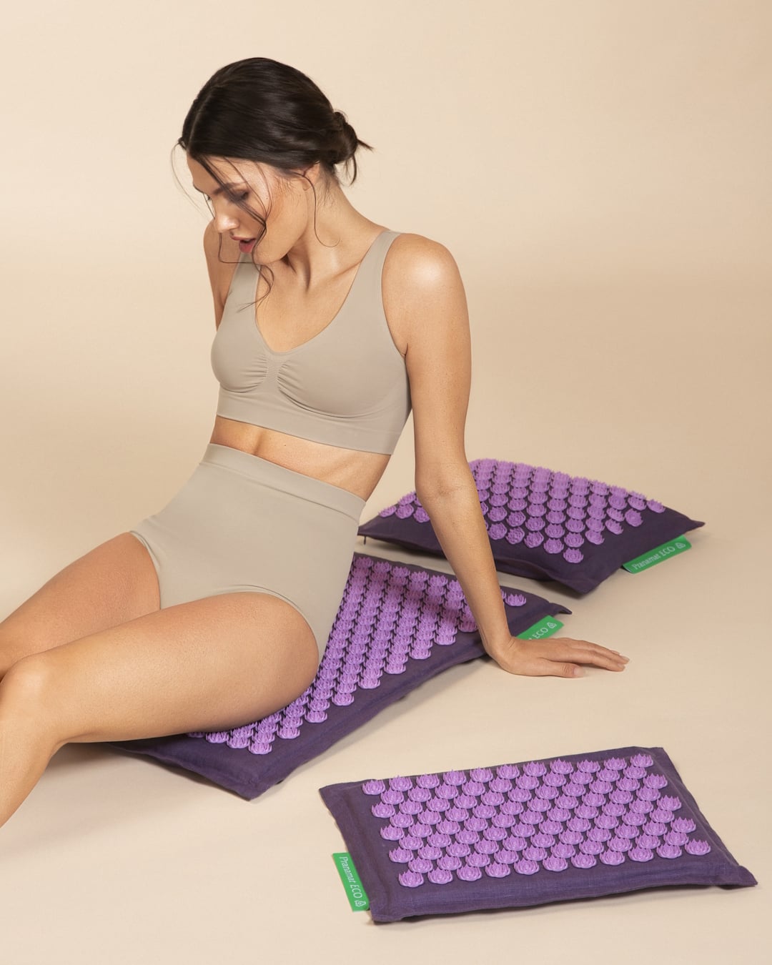 Pranamat + PranaPillow + Mini + BigBag (Lavender)