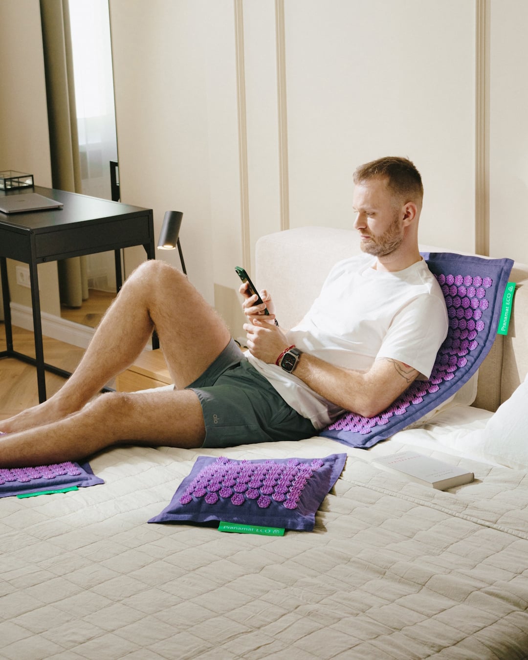 Pranamat + PranaPillow + Mini + BigBag (Lavender)