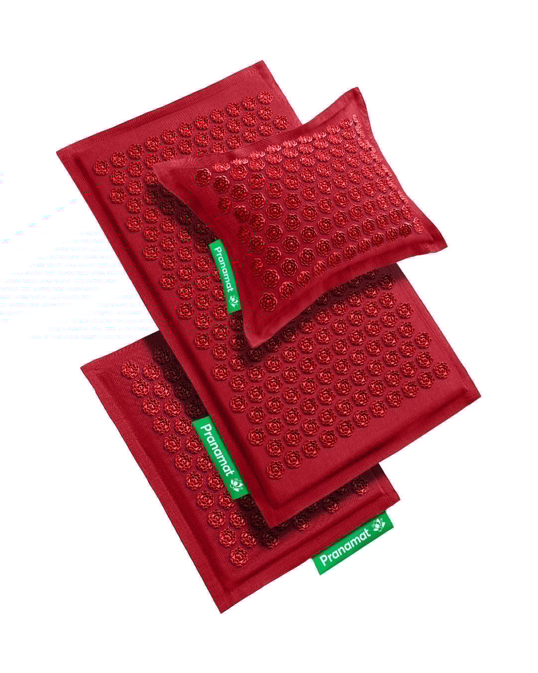 Pranamat + Pillow + Mini (Burgundy)