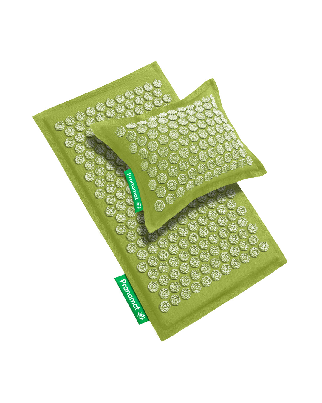 Pranamat + PranaPillow Hemp Edition (Lime)