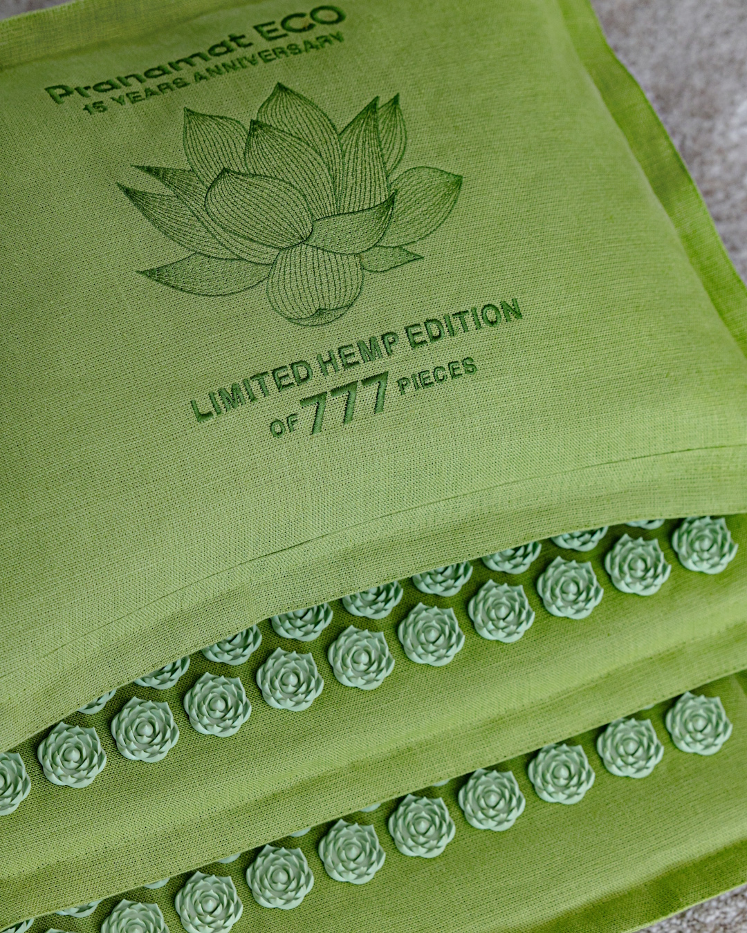 Pranamat + PranaPillow Hemp Edition (Lime)