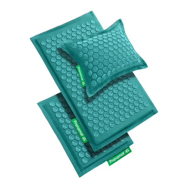 Pranamat Set (Mat + Pillow + Mini) Azur