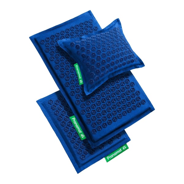 Pranamat + PranaPillow + Mini (Monaco Blue)