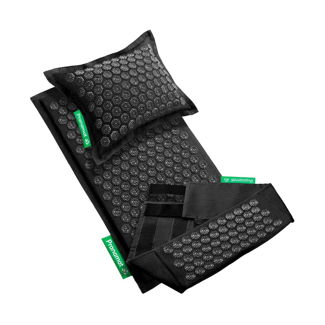 Pranamat + PranaPillow + PranaBelt (Obsidian)