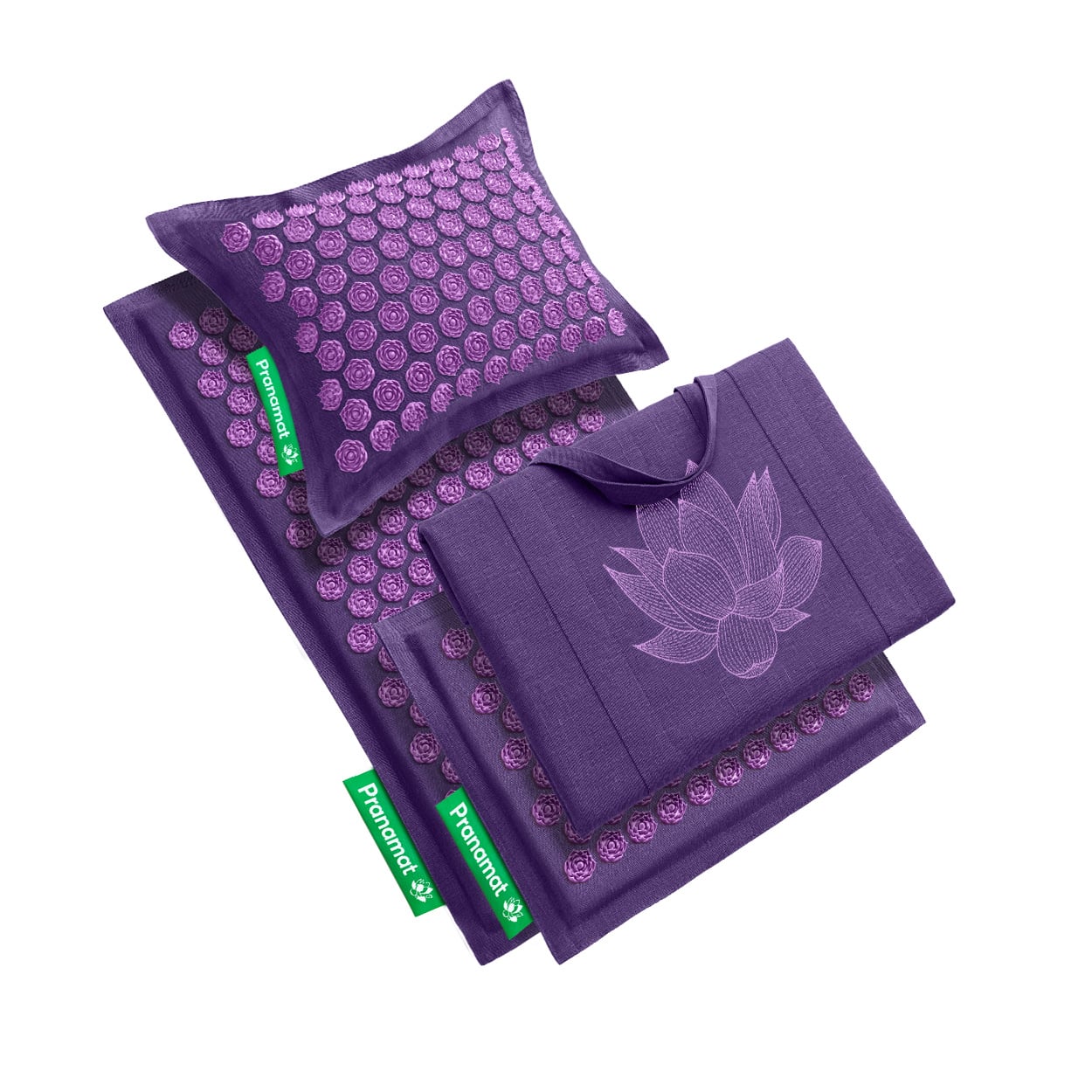 Pranamat + PranaPillow + Mini + BigBag (Lavender)